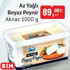 AKNAZ AZ YAĞLI BEYAZ PEYNİR
